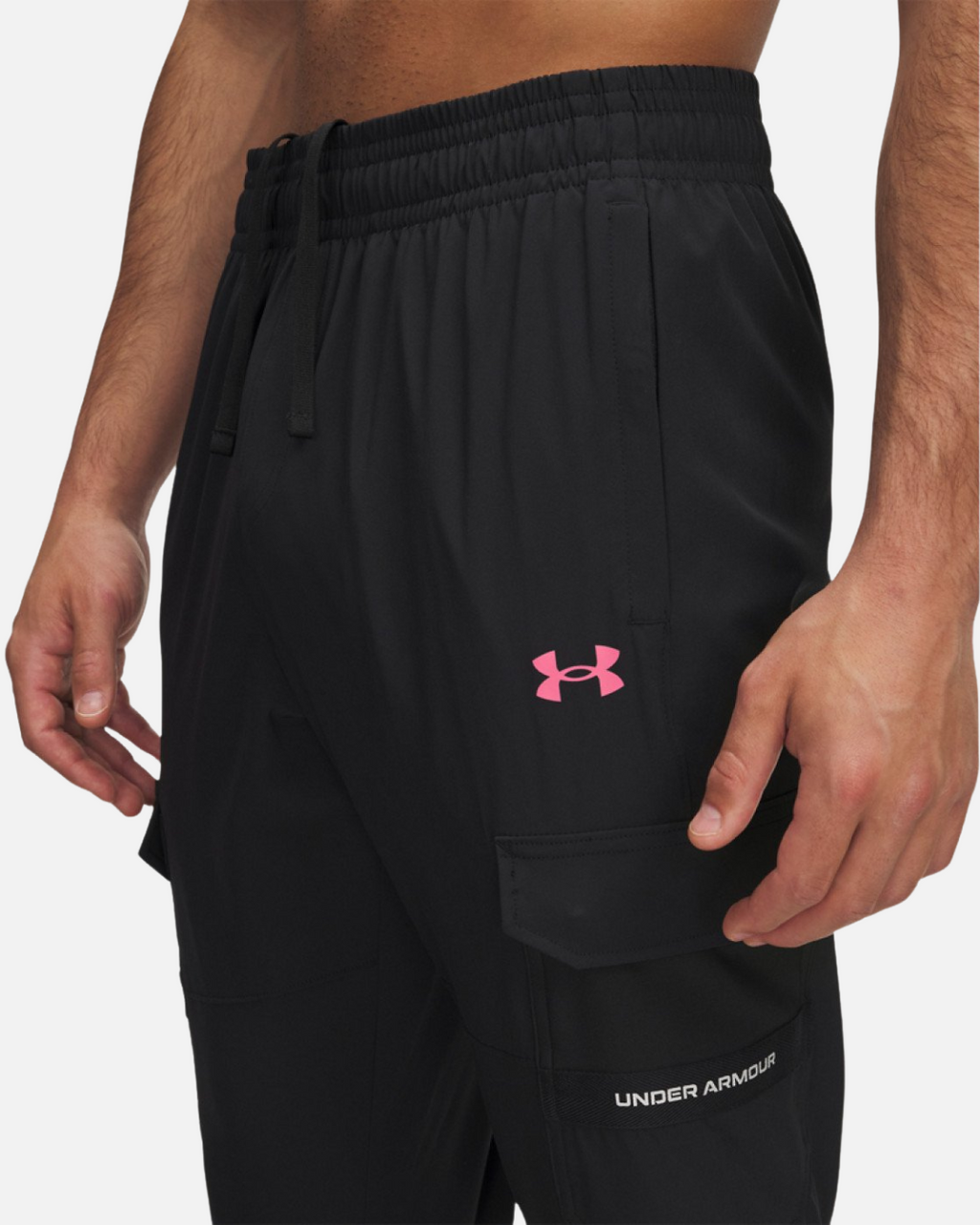 Pantalon Under Armour Tech Utility Woven - Noir/Rose