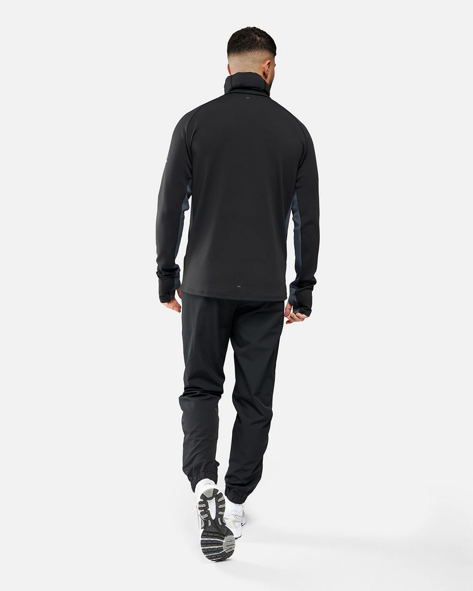 Haut 1/2 Zip FK Rocks II Cagoule Intégrée - Noir/Gris