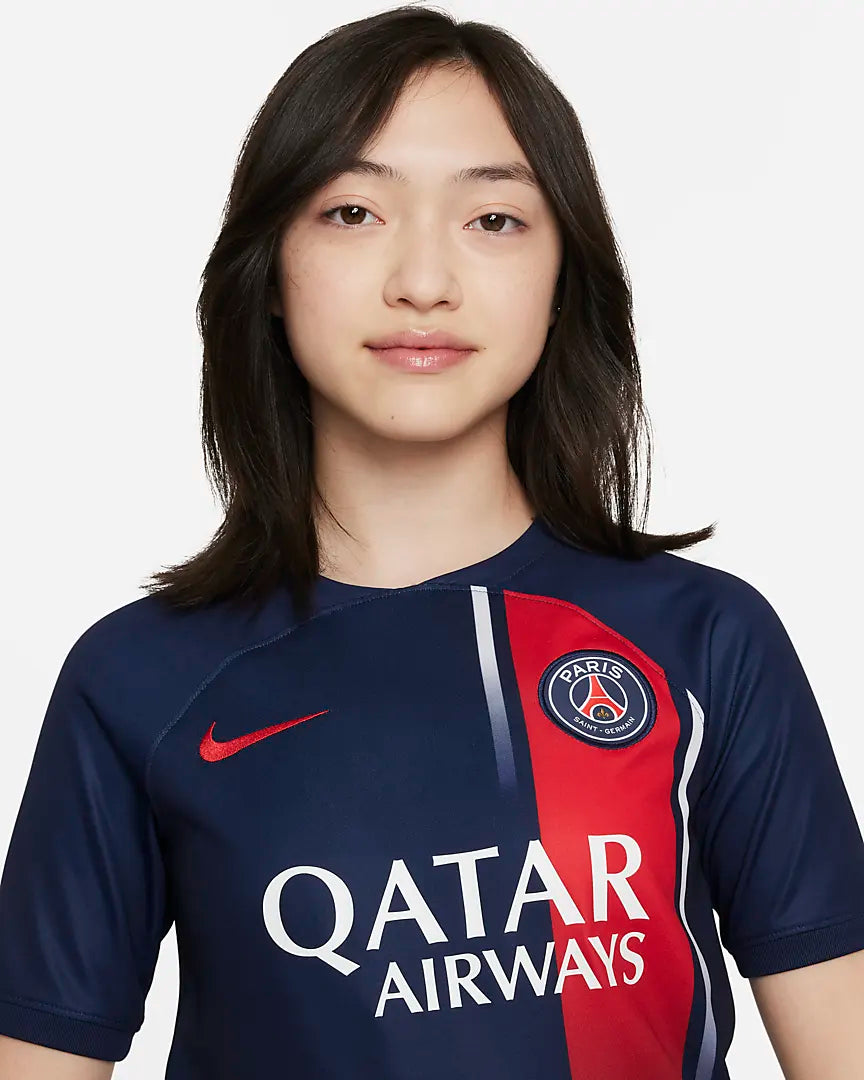 Maillot Domicile PSG Junior - Bleu/Rouge/Blanc