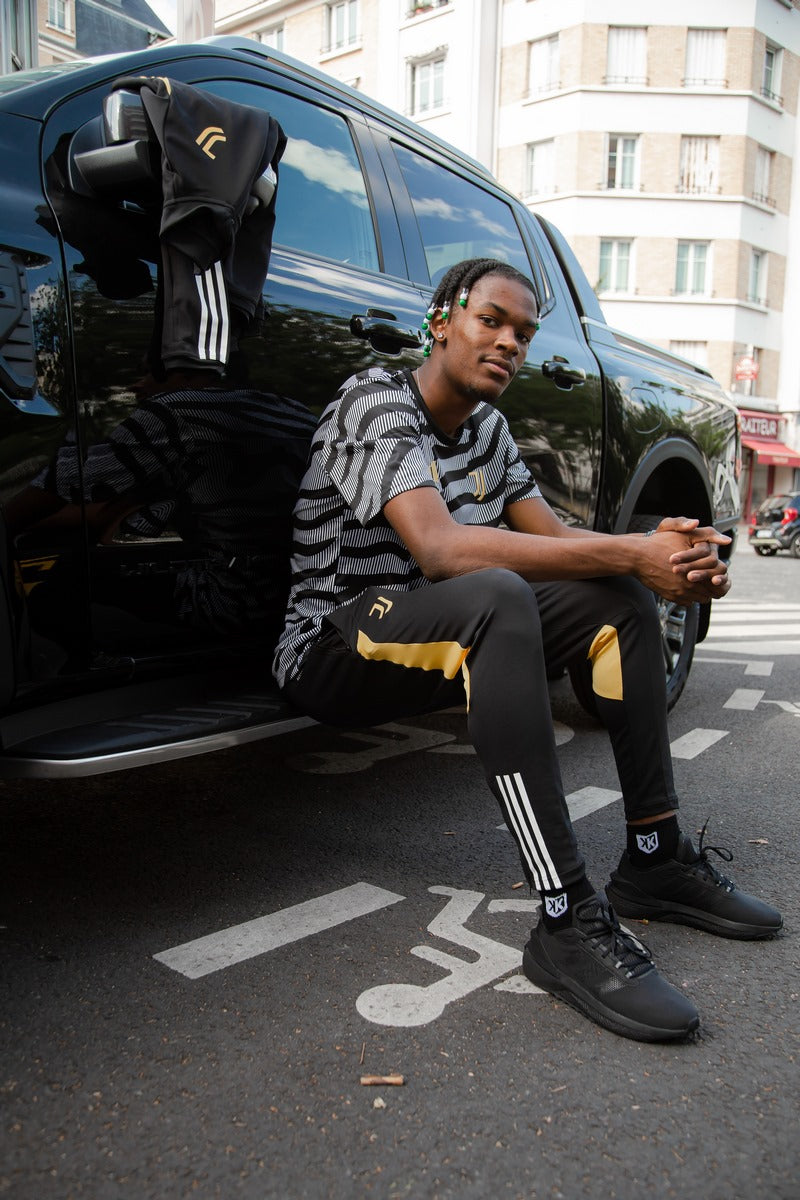 Pantalon d'entrainement Juventus - Noir/Jaune/Blanc