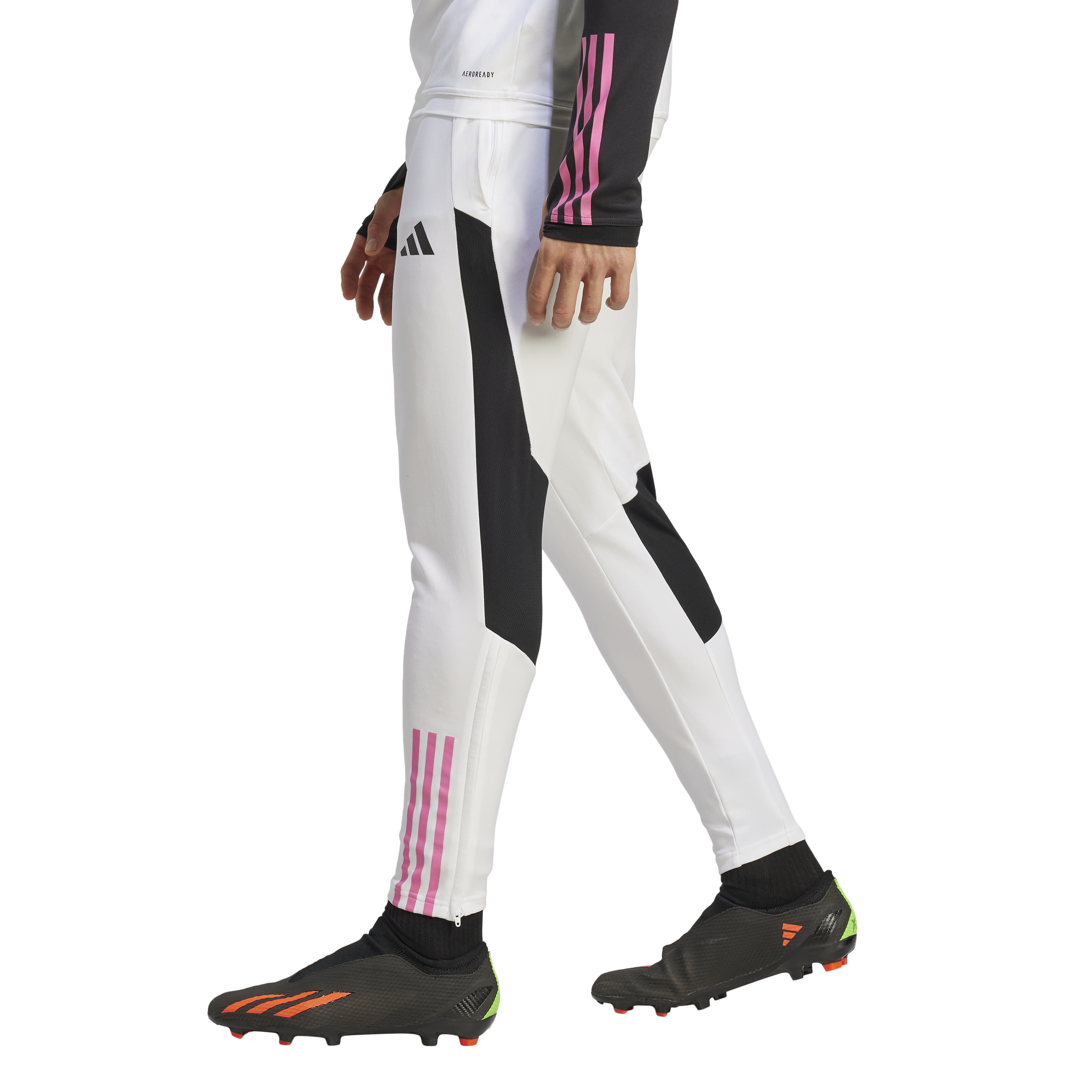 Pantalon d'entrainement Juventus  - Blanc/Noir/Rose