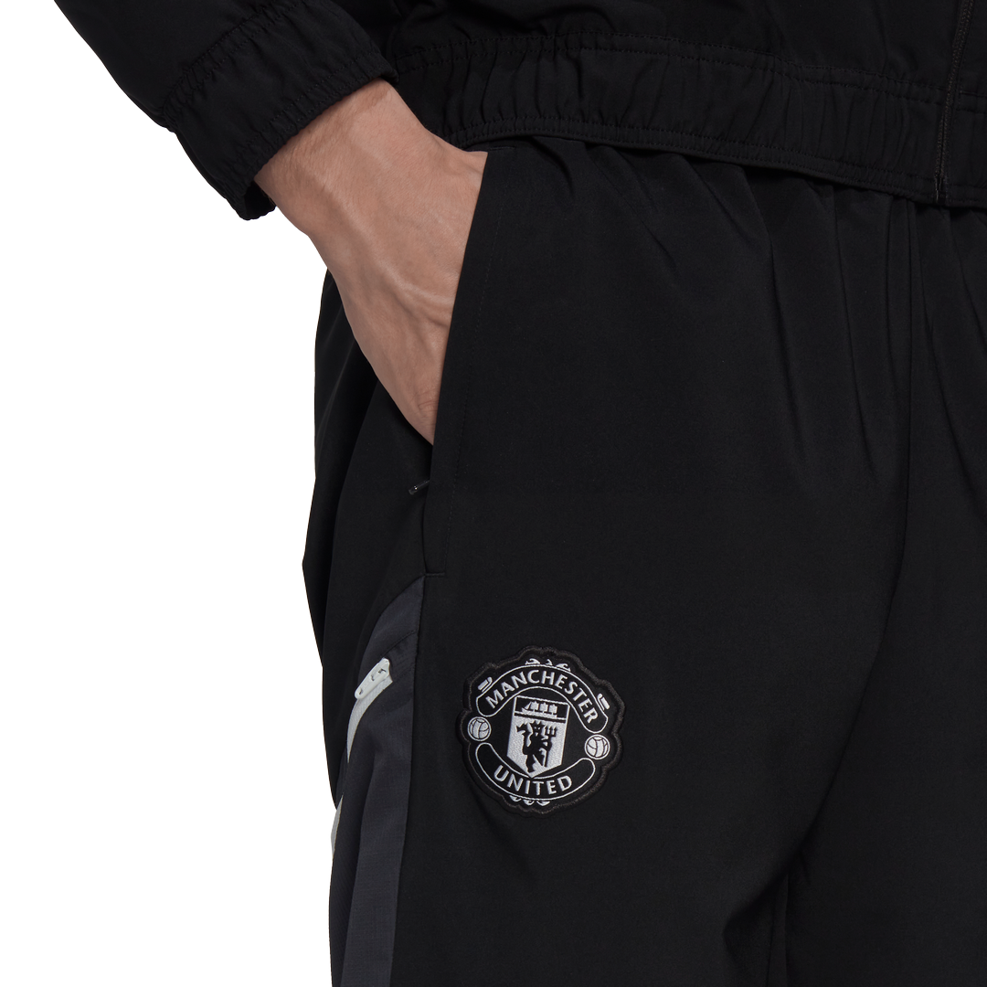 Pantalon de survêtement Manchester United - Noir/Jaune