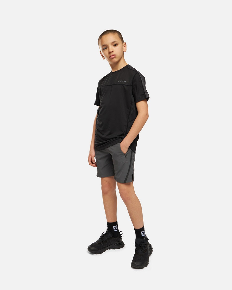 Short FK Break Junior - Gris Anthracite /Noir