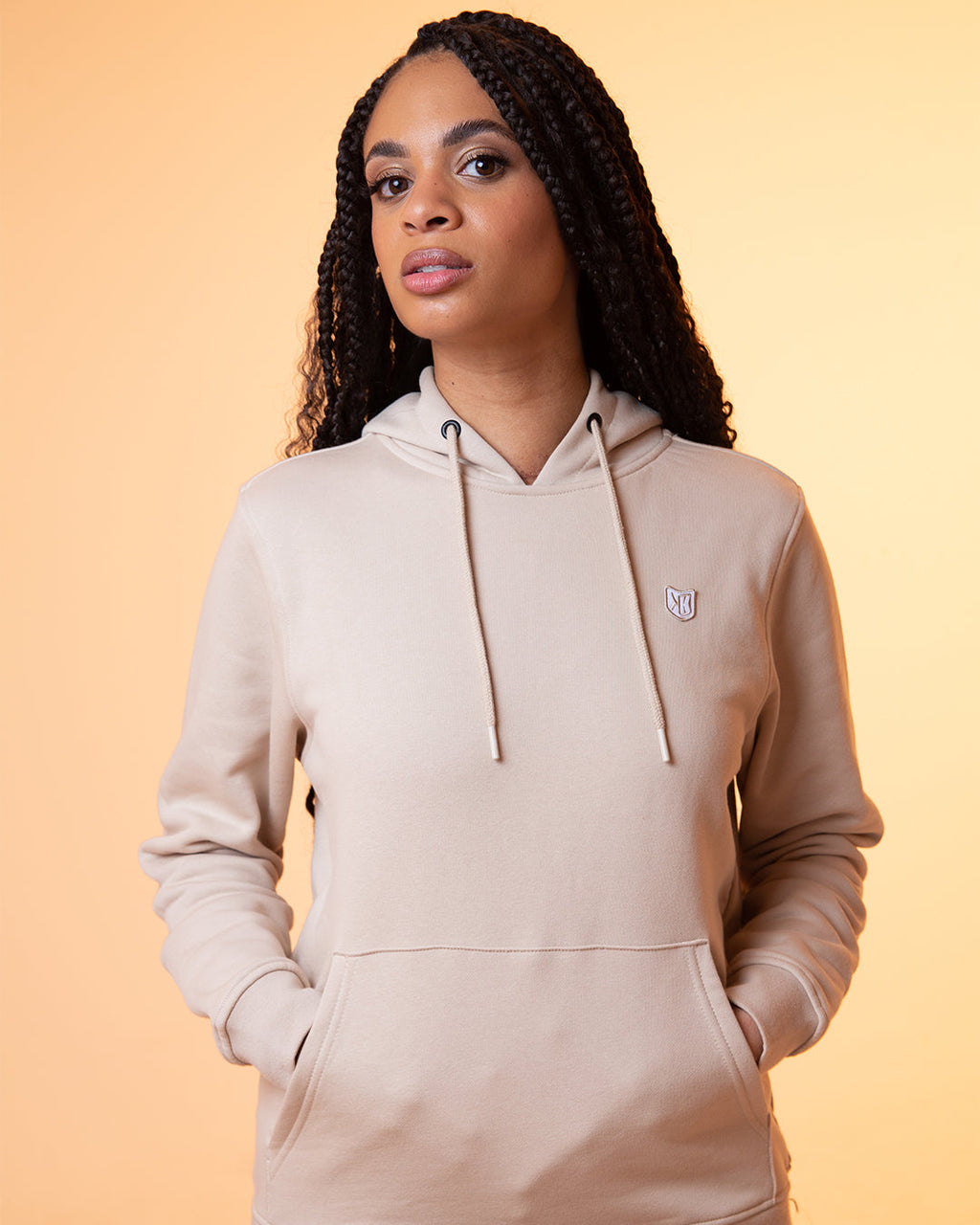 Sweat à capuche FK Cargo - Beige