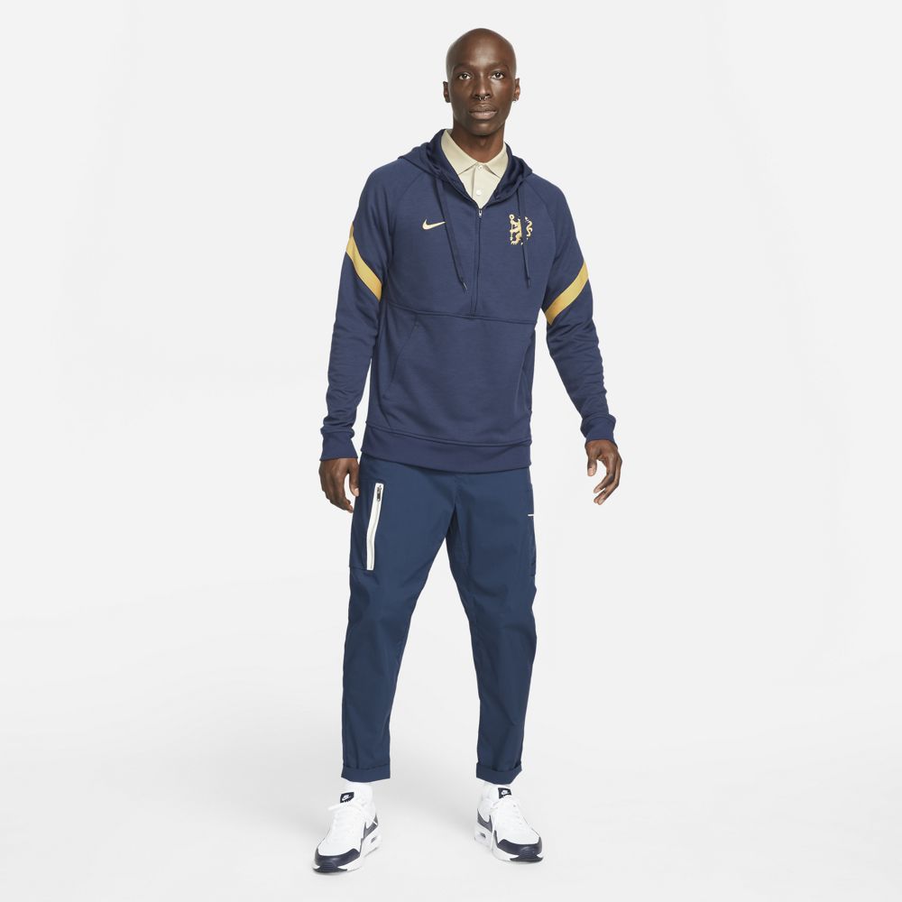 Sweat Capuche Chelsea Travel - Bleu/Jaune