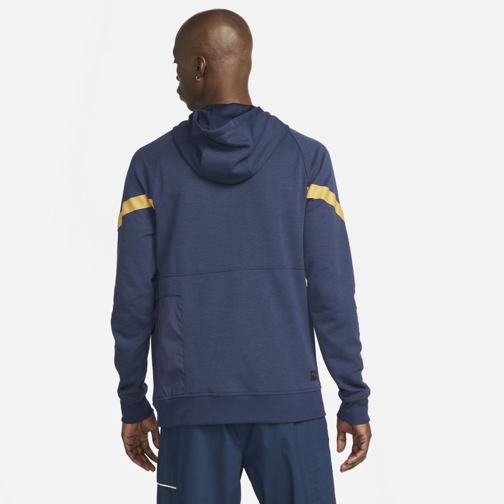 Sweat Capuche Chelsea Travel - Bleu/Jaune