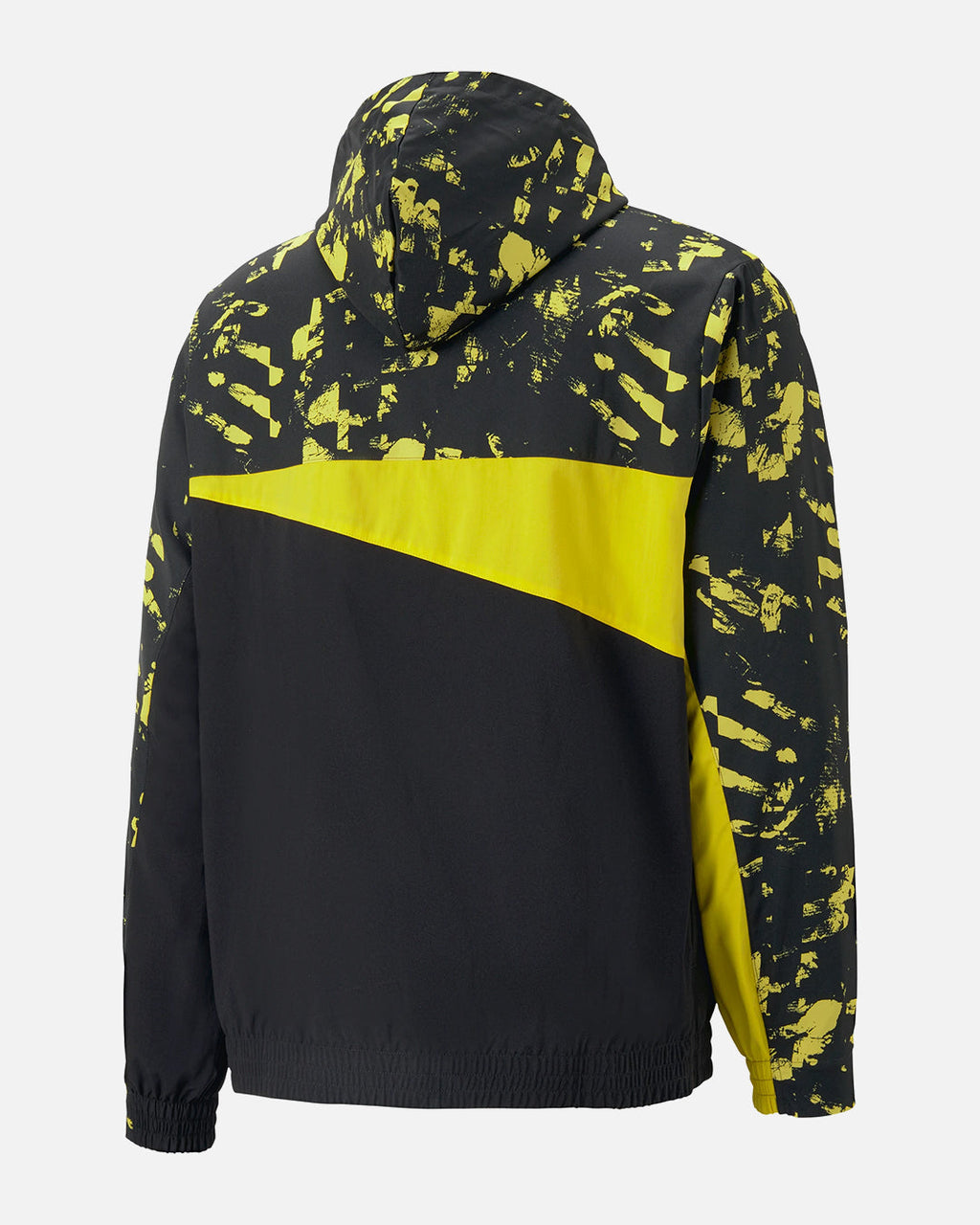 Sweat à capuche Dortmund - Noir/Jaune