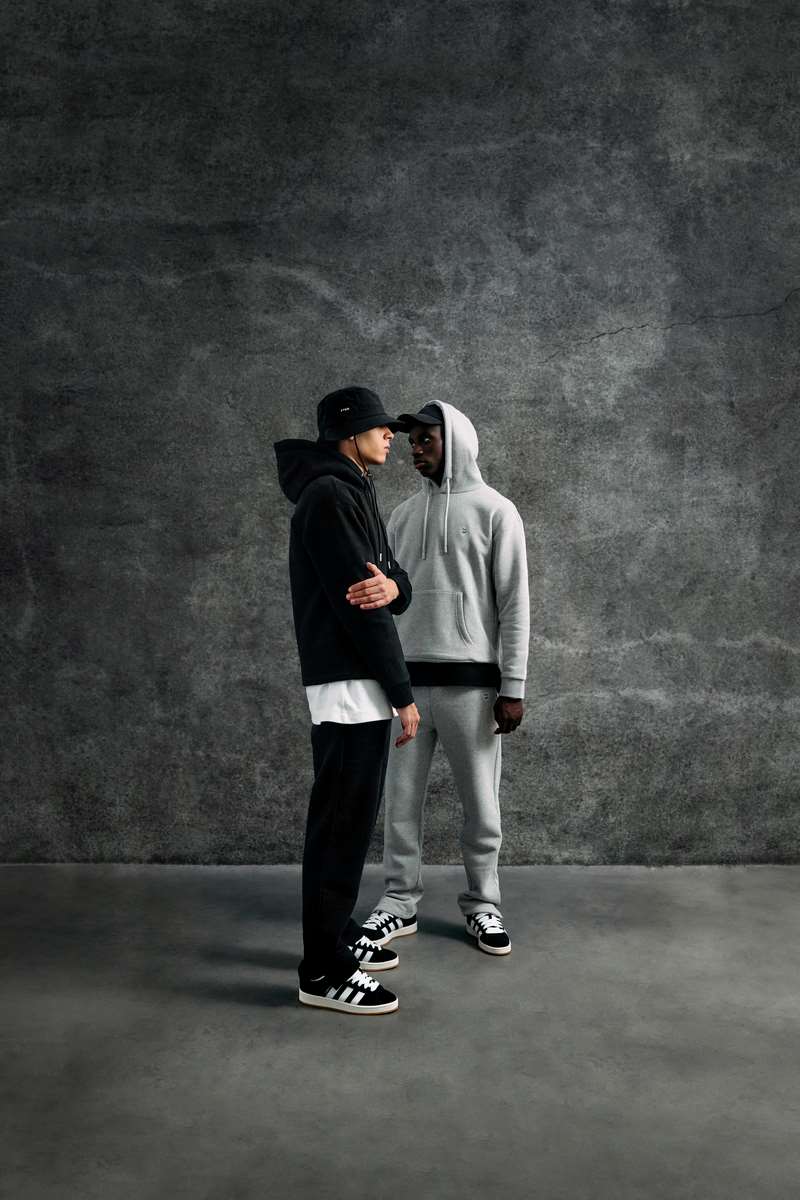 Sweat à capuche FK Premium - Gris