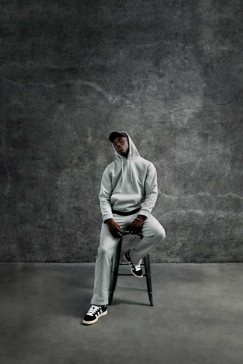 Sweat à capuche FK Premium - Gris