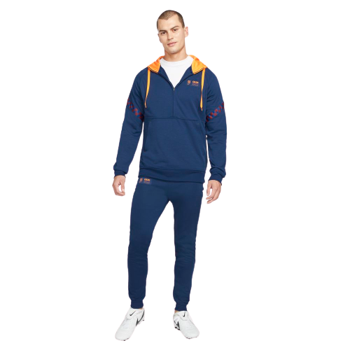 Sweat FC Barcelone - Bleu/Jaune