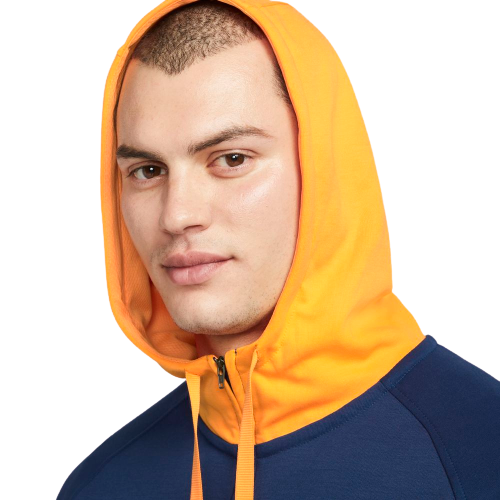 Sweat FC Barcelone - Bleu/Jaune