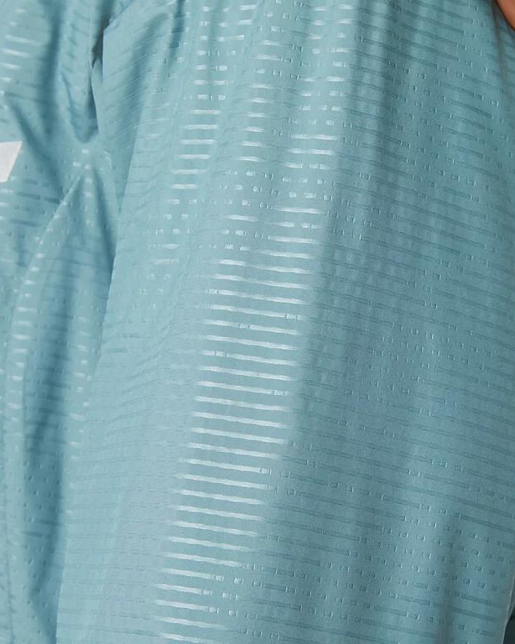 Veste Coupe-Vent Asics Running Lite-Show - Bleu Turquoise