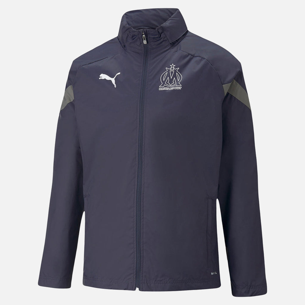 Veste Coupe-Vent OM - Gris/Kaki/Blanc