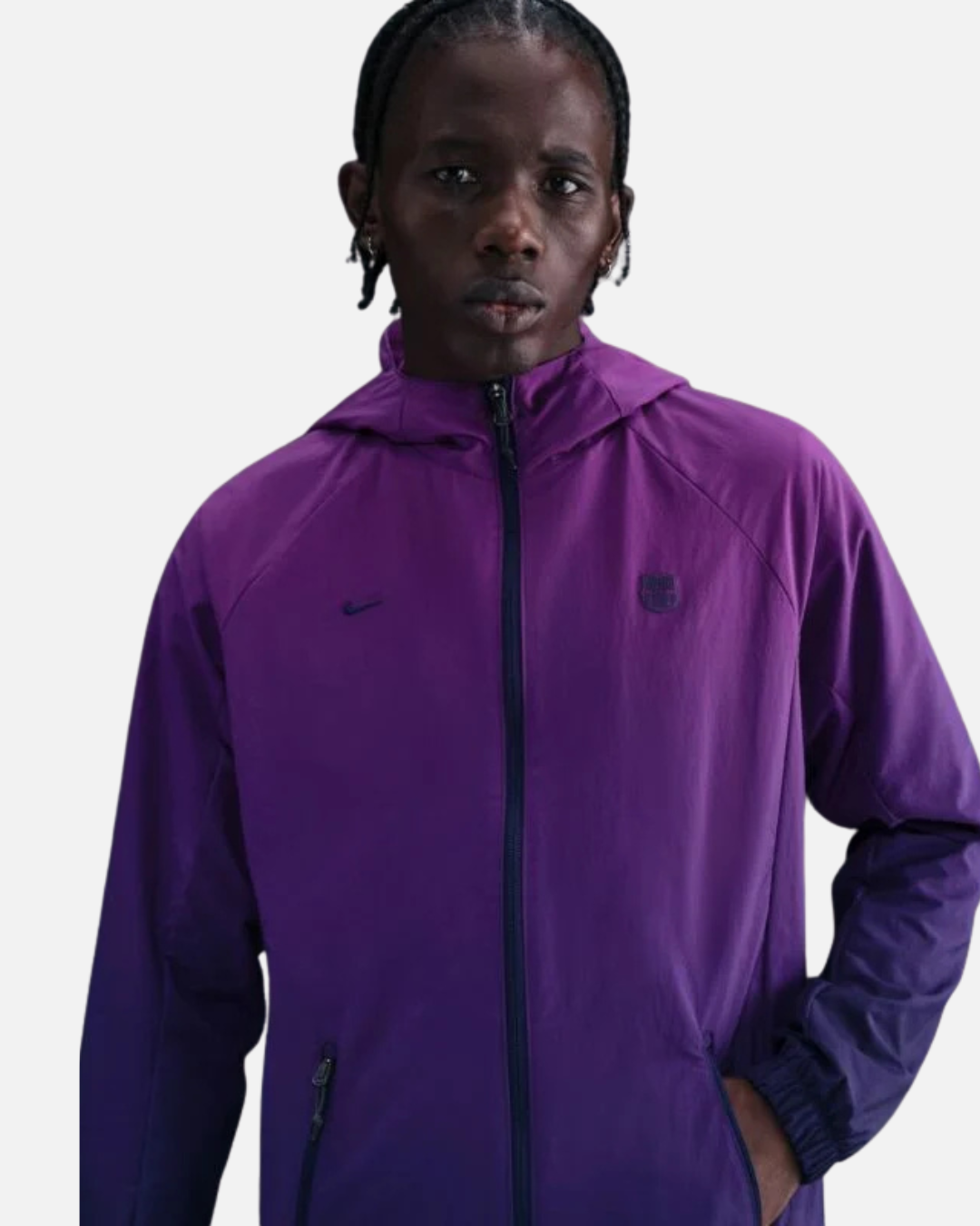 Veste de survêtement FC Barcelone 2025/2026 - Violet