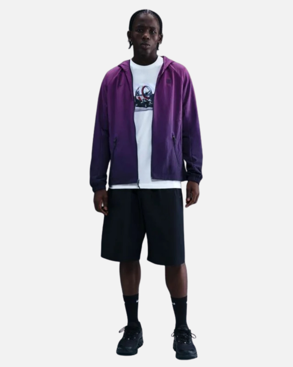 Veste de survêtement FC Barcelone 2025/2026 - Violet