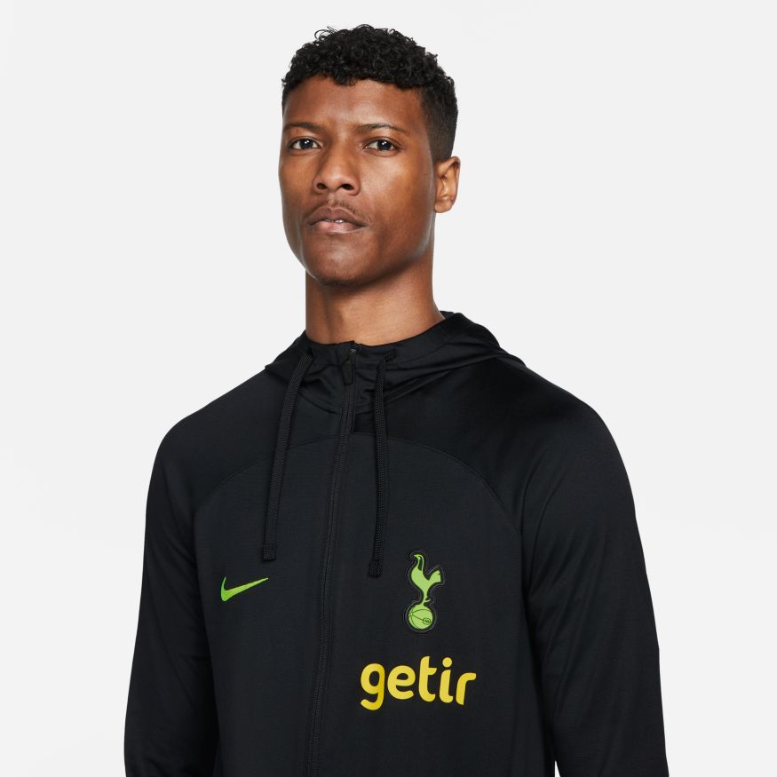Veste d'entrainement Tottenham Hotspur Strike - Noir/Jaune