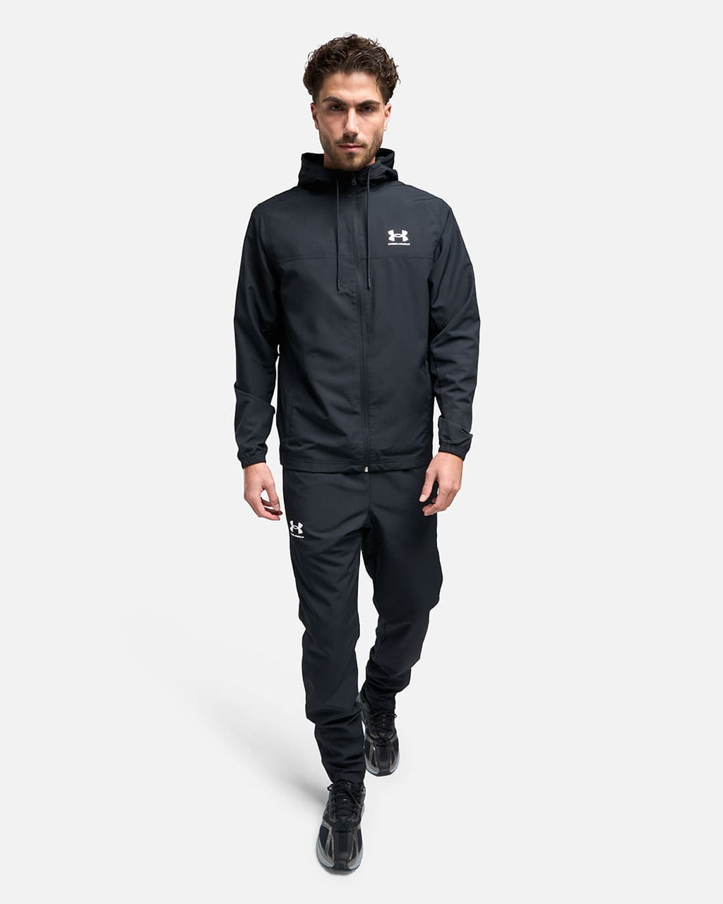 Veste Under Armour Running Rival Woven - Noir