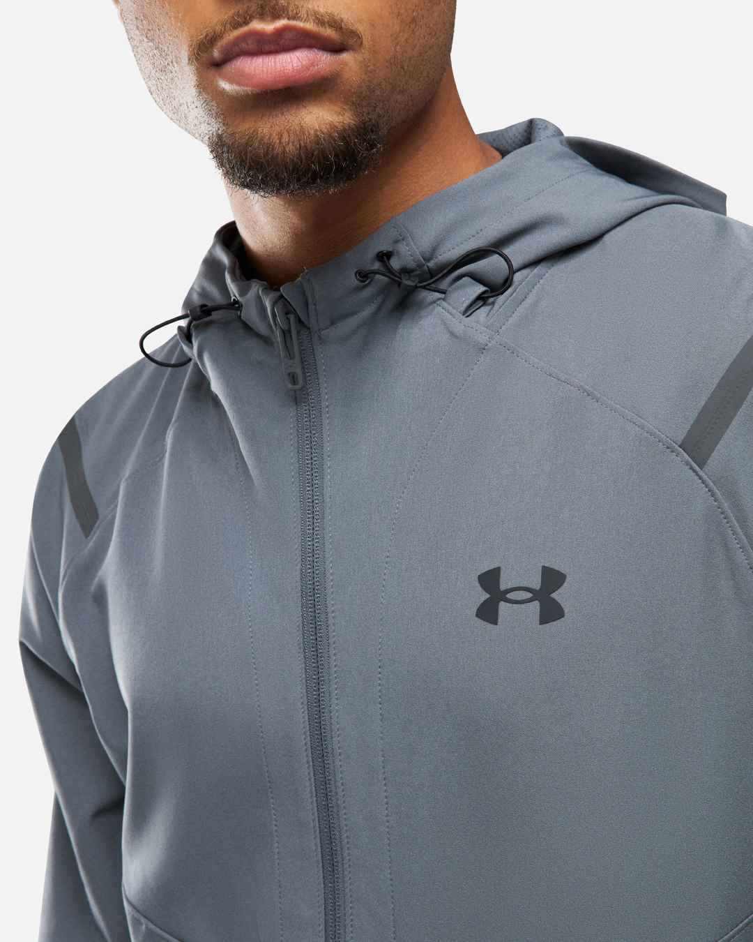 Veste Under Armour Running Unstoppable Left Chest - Gris